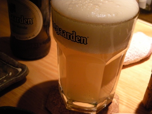 ベルギー小麦のビール.JPG
